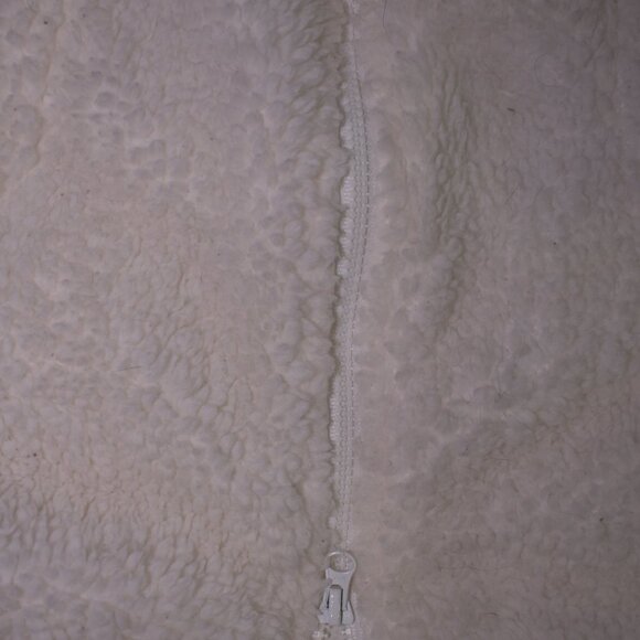 Epic Threads Sweater Jacket Size 4T White Fluffy Zip up Teddy Coat - Picture 8 of 8